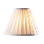 Beau Cream Faux Silk Tapered Drum Shade 21cm