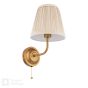 Belsay Hall Wall Light Antique Bronze With Shade