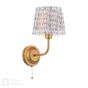 Belsay Hall Wall Light Antique Bronze With Shade