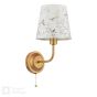 Belsay Hall Wall Light Antique Bronze With Shade