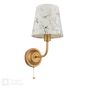 Belsay Hall Wall Light Antique Bronze With Shade