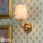 Belsay Hall Wall Light Antique Bronze With Shade