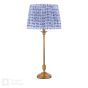 Belsay Hall Table Lamp Antique Bronze With Shade