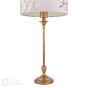Belsay Hall Table Lamp Antique Bronze With Shade