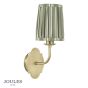 Joules Blickling Wall Light Matt Antique Brass With Shade