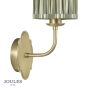 Joules Blickling Wall Light Matt Antique Brass With Shade