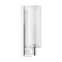 Bevin Bathroom Wall Light Polished Chrome and Ribbed Glass IP44