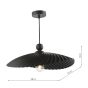 Bouvier Easy Fit Pendant Matt Black