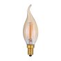 (Pack of 5) Vintage LED SES/E14 Candle Light Bulb (Lamp) 4w 250lm 1800k