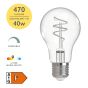 (Pack of 6) LED ES/E27 GLS Light Bulb (Lamp) 5w 470lm 2700k