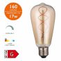 (Pack of 5) LED Rustika Light Bulb (Lamp) ES/E27 4W 160LM