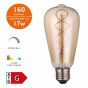 (Pack of 5) Vintage LED ES/E27 GLS Light Bulb (Lamp) 4w 160lm 1800k