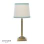Joules Buscot Table Lamp Matt Antique Brass With Shade