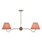 Caliro 2 Light Bar Pendant Antique Bronze Fitting Only