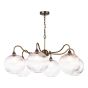 Caliro 6 Light Pendant Antique Bronze Fitting Only