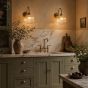 Caliro Wall Light Antique Bronze Bracket Only