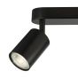 Cawley 4 Light Plate Spotlight Matt Black