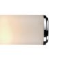 Century Bathroom 2 Light Wall Light Polished Chrome Opal Glass IP44