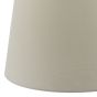 Cezanne Ecru Faux Silk Tapered Drum Shade 35cm