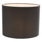 Chloris Grey Cotton Drum Shade 25cm