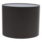 Chloris Grey Cotton Drum Shade 25cm