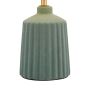 Chloris Small Table Lamp Green With Shade