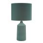 Chloris Large Table Lamp Green With Shade