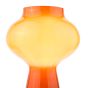 Chrissy Table Lamp Orange Art Glass