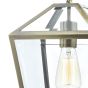 Churchill 1 Light Pendant Antique Brass