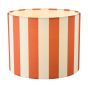 Cicada Orange Linen Drum Shade 20cm