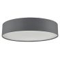 Cierro 6 Light Flush Grey 80cm