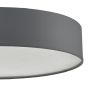 Cierro 6 Light Flush Grey 80cm