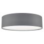 Cierro 4 Light Flush Grey 60cm