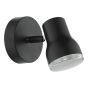 Clint Bathroom Wall Spotlight Matt Black IP44