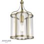 Joules Lamport Pendant Antique Brass and Glass
