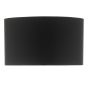 Coco Black Cotton Drum Shade 42cm