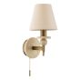 Colenza Wall Light Antique Bronze and Travertine Bracket Only