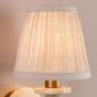 Colenza Wall Light Antique Bronze and Travertine Bracket Only