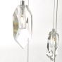 Crystal 12 Light Cluster Pendant Polished Chrome & Crystal