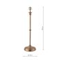 Dahl Rechargeable Table Lamp Antique Bronze Base Only LED