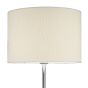 Delta Floor Lamp Polished Chrome With Shade