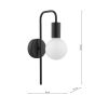 Dena Wall Light Matt Black