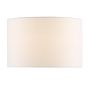 Desirus Ivory Linen Drum Shade 32cm