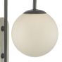 Deuce Bathroom Wall Light Marble Opal Glass IP44