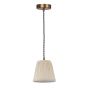 Didina Natural Linen Empire Shade 15cm (Top Gimble)