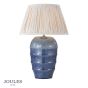 Joules Osborne Table Lamp Blue Ceramic With Shade