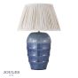 Joules Osborne Table Lamp Blue Ceramic With Shade
