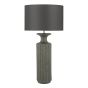 Dugan Table Lamp Black Volcanic Glaze Base Only