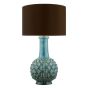 Edlyn Table Lamp Blue Reactive Glaze Base Only