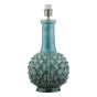 Edlyn Table Lamp Blue Reactive Glaze Base Only